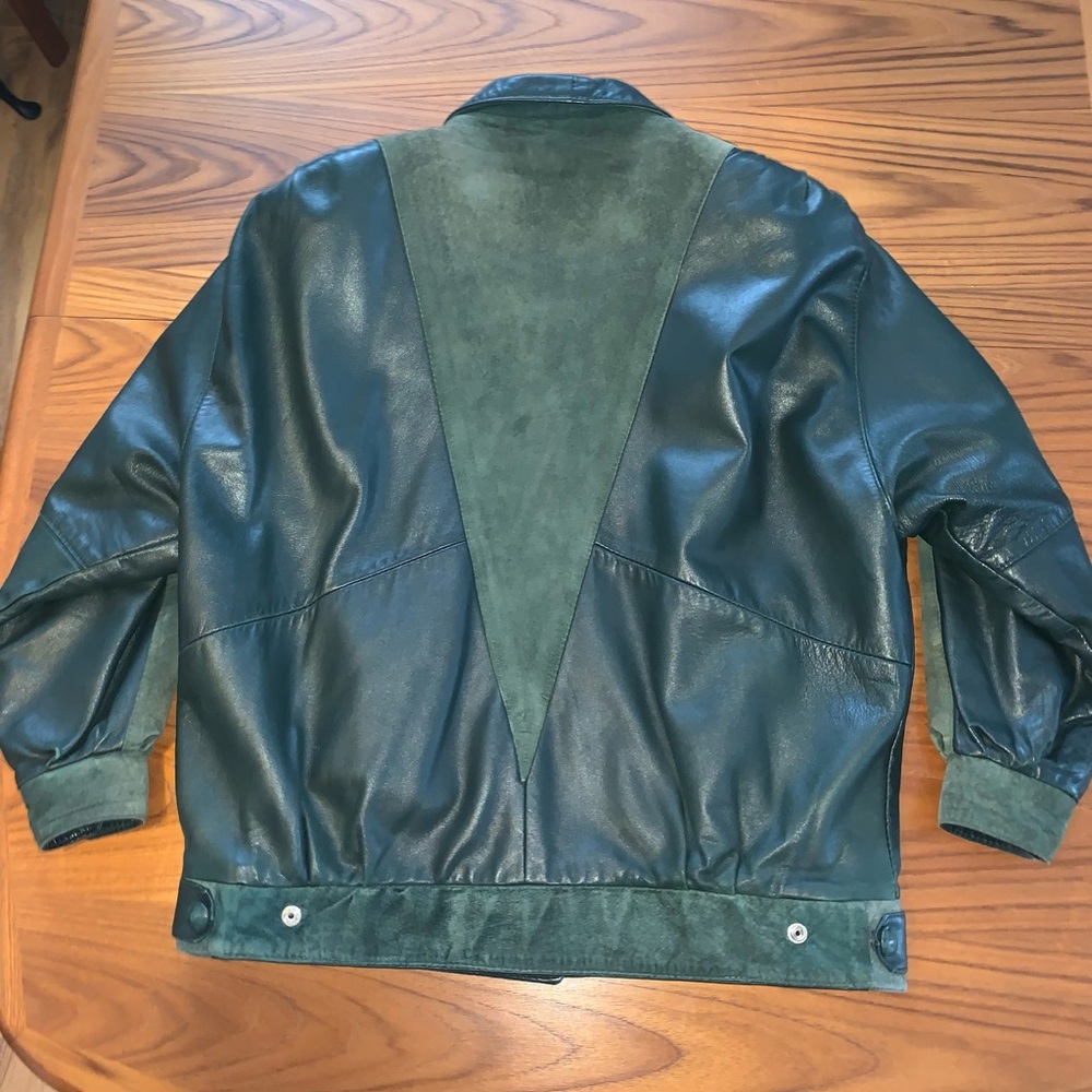 VINTAGE 90'S TO LEATHER FASHIONS LEATHER JACKET - Picture 11 of 16
